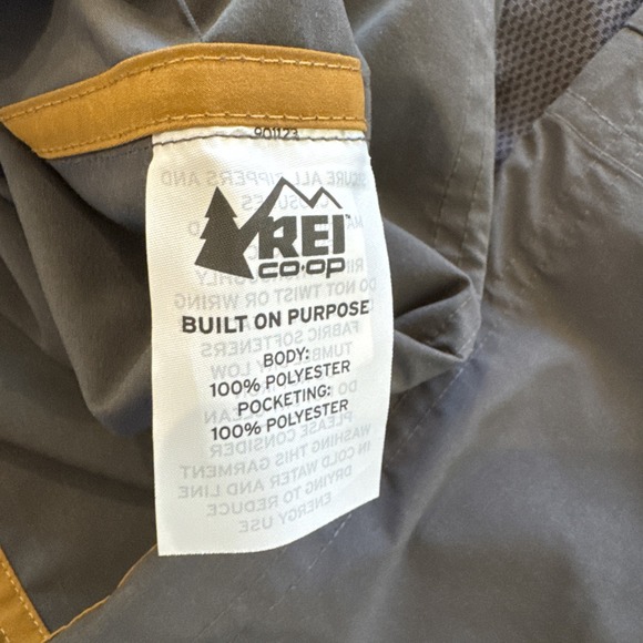 REI Co-Op Coleridge Pullover Mens XXL Anorak 1/4 Zip Colorblock Jacket Coat - Picture 9 of 10